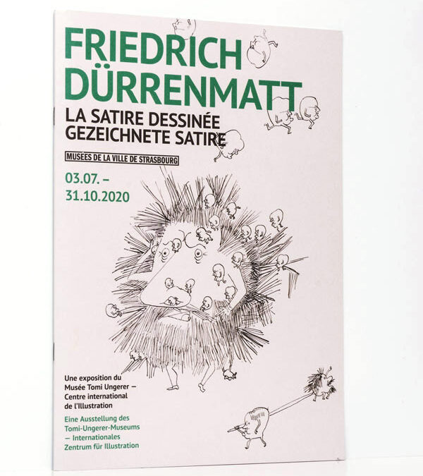 Begleitheft der Ausst. „Friedrich Dürrenmatt“, Straßburg